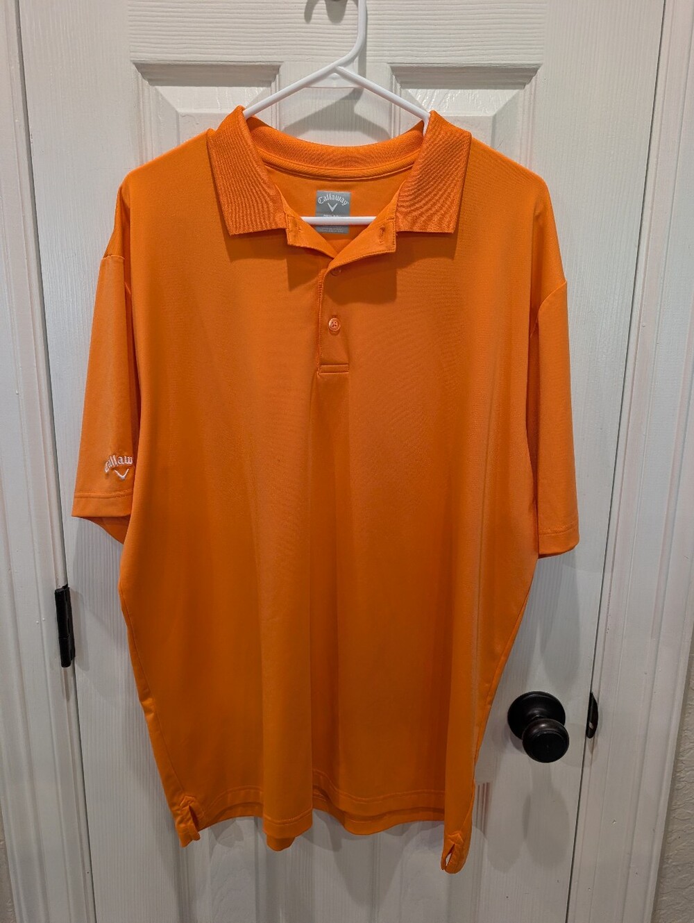 Callaway Men’s Bright Orange Performance Polo